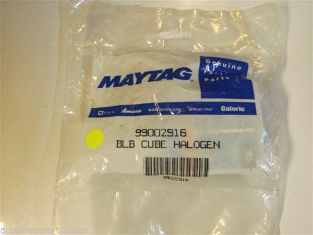 Maytag Whirlpool Dishwasher 99002916 Bulb, Cube Halogen NEW IN BOX Maytag Whirlpool Dishwasher 99002916 Bulb, Cube Halogen NEW IN BOX